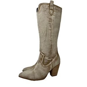 Corkys Tan Denim Boots